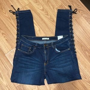 Machine Dark Blue Skinny 👖